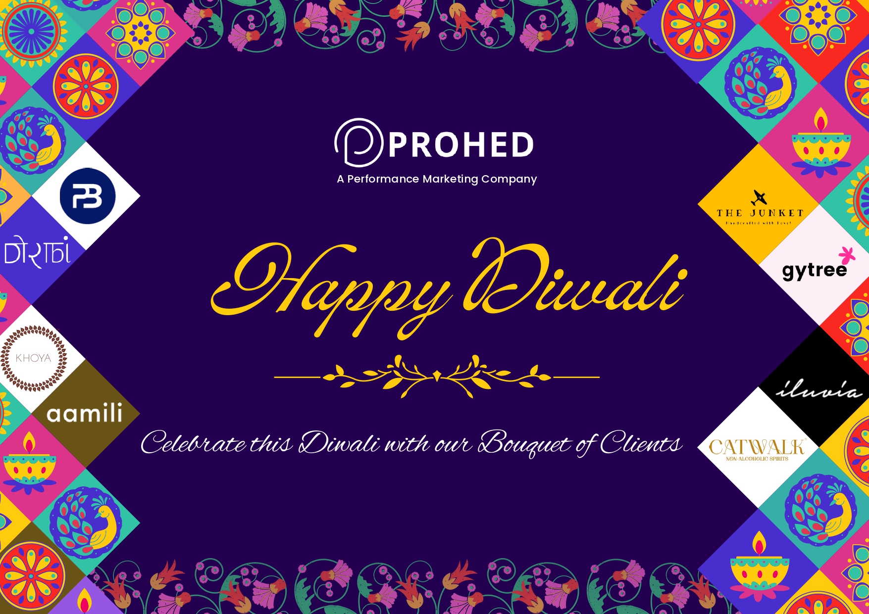 Read more about the article The Bouquet of Clients: Prohed’s Heartfelt Diwali Initiative for 7 Years of Partnership